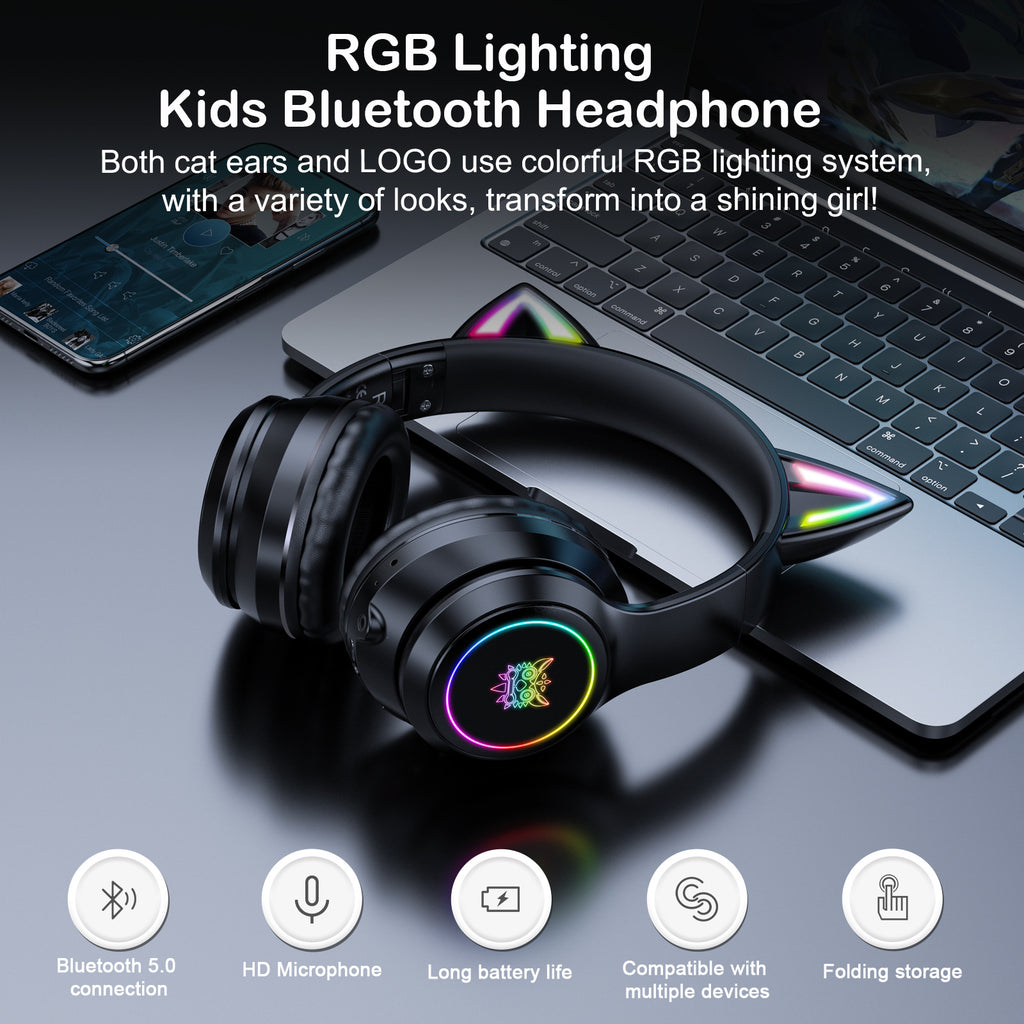 ONIKUMA B90 Bluetooth Gaming RGB Headset