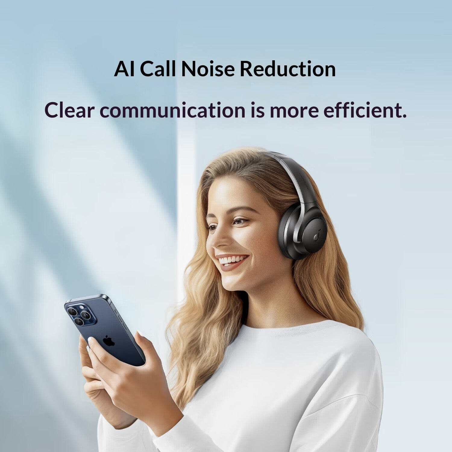 Soundcore Over-Ear Wireless Bluetooth Headphones With 60-Hour Battery Life