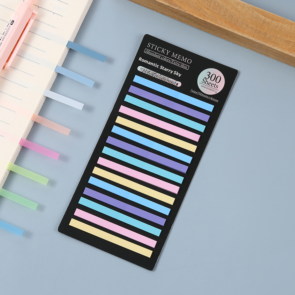 Translucent ultra-thin Post-it Sticket-Glacier Like a Dream-pet-1 Board