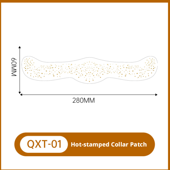 Gilded collarbone sticker-gold-paper-1 sheet