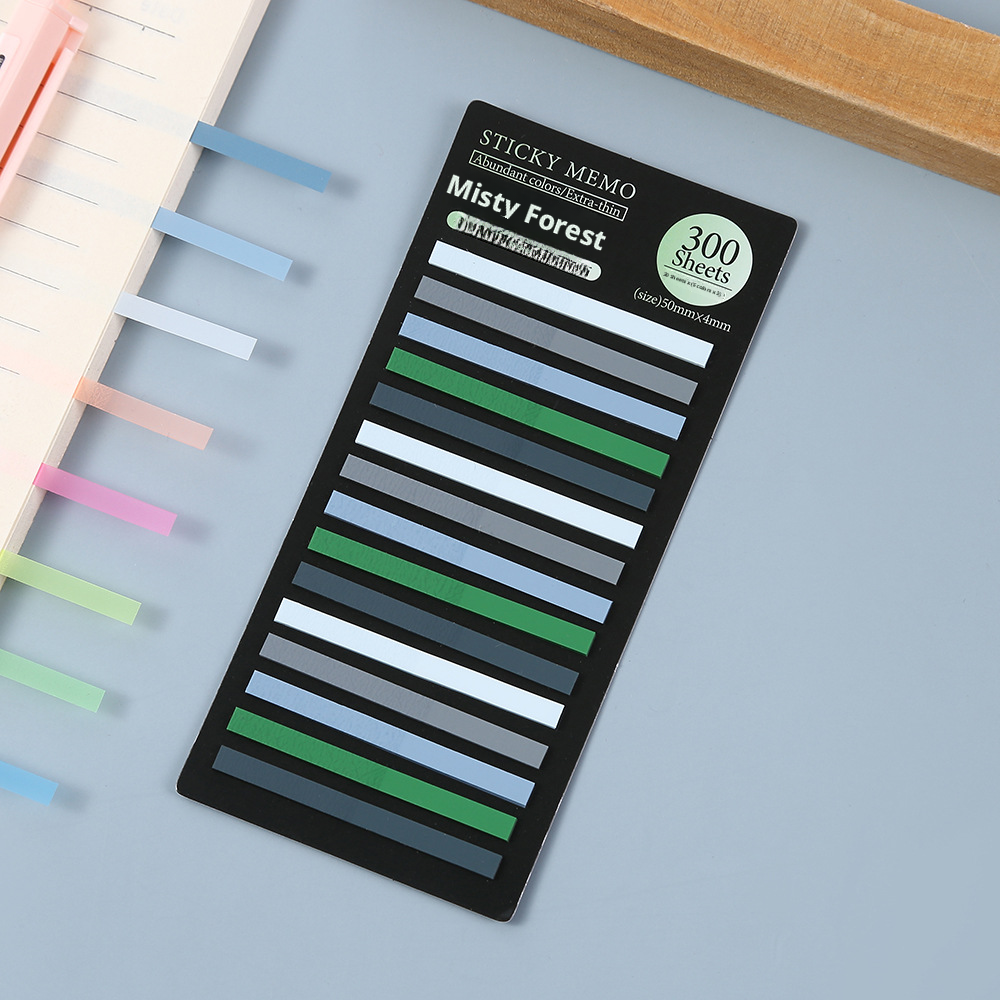 Translucent ultra-thin Post-it Sticket-Glacier Like a Dream-pet-1 Board