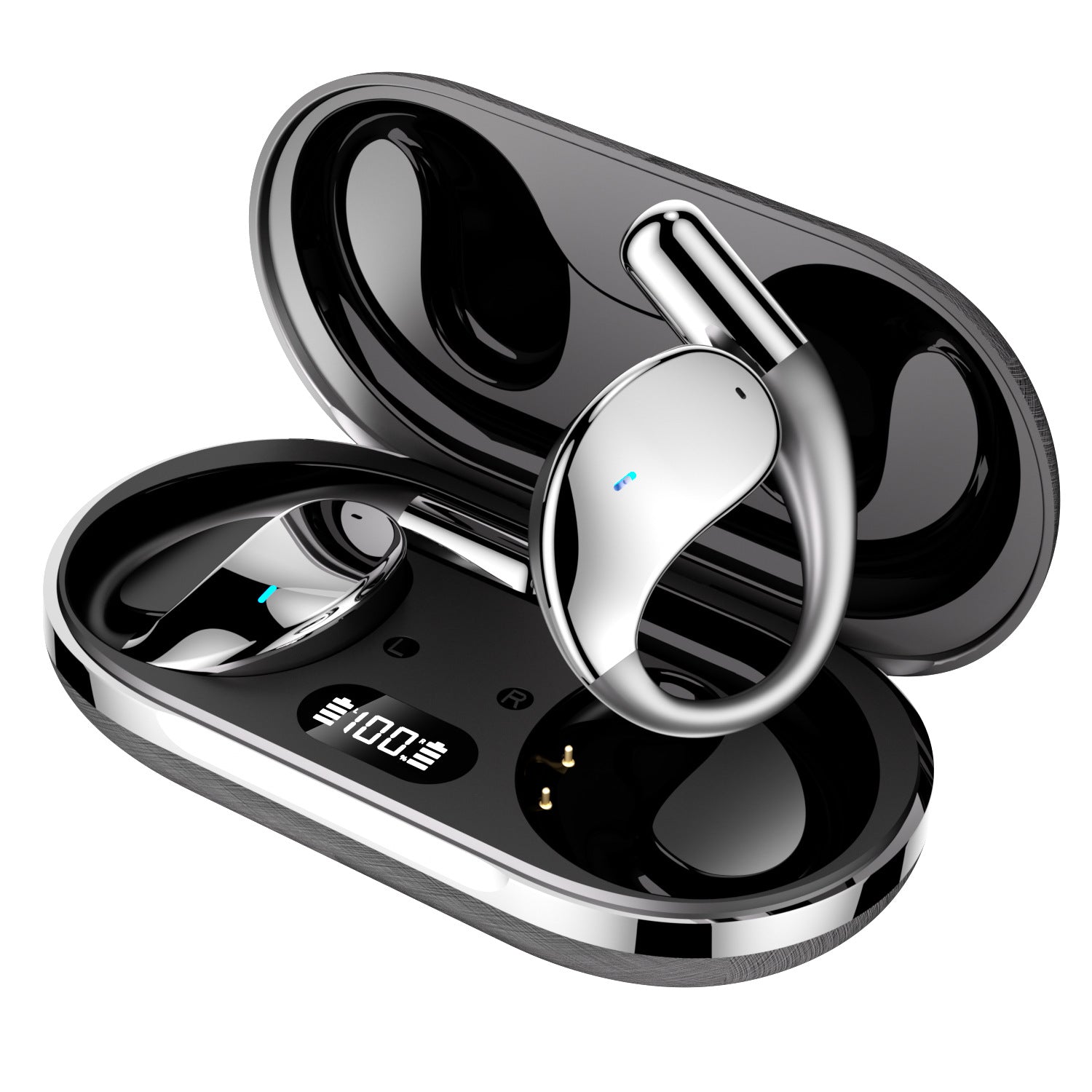 Hanging Ear AI Smart Translation Bluetooth Earphones New Model Q39 Open-ear Ultra-long Battery Life Suitable For Sports