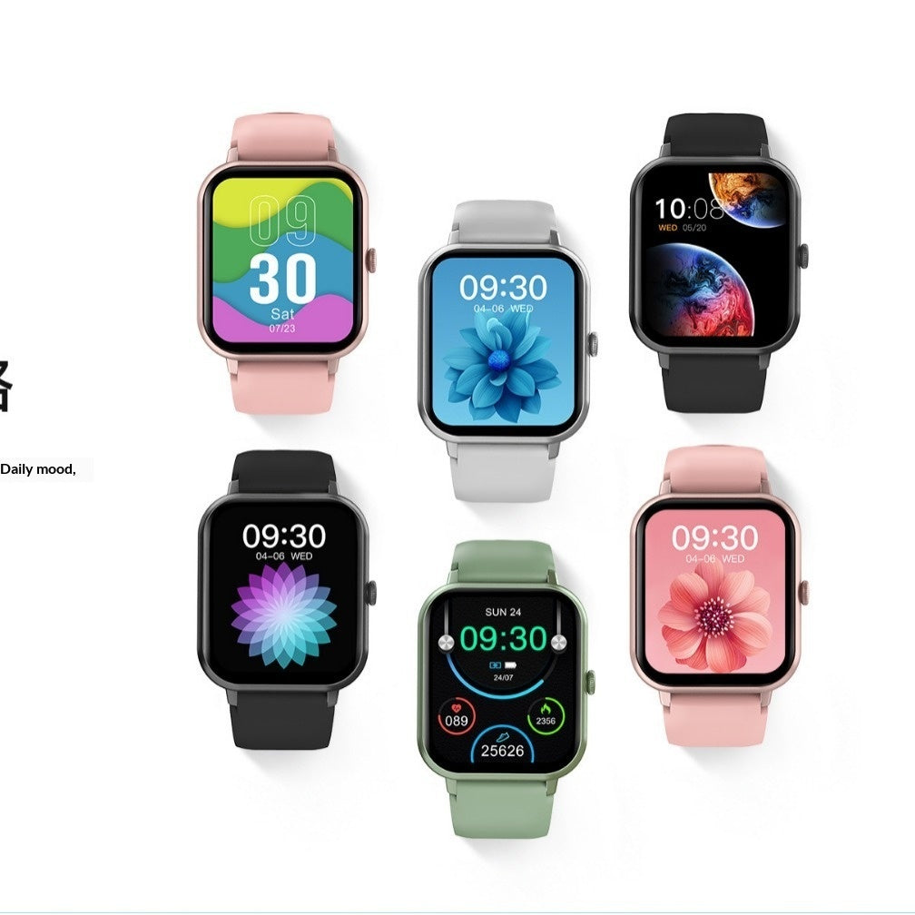 Reloj inteligente ZL54CJ con llamadas Bluetooth y monitoreo de frecuencia cardíaca y presión arterial