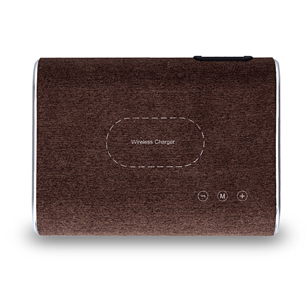Altavoz con cargador inalámbrico