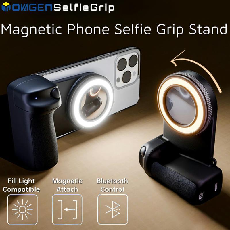 Bluetooth Remote With Magsafe Magnetic Attachment For Photography