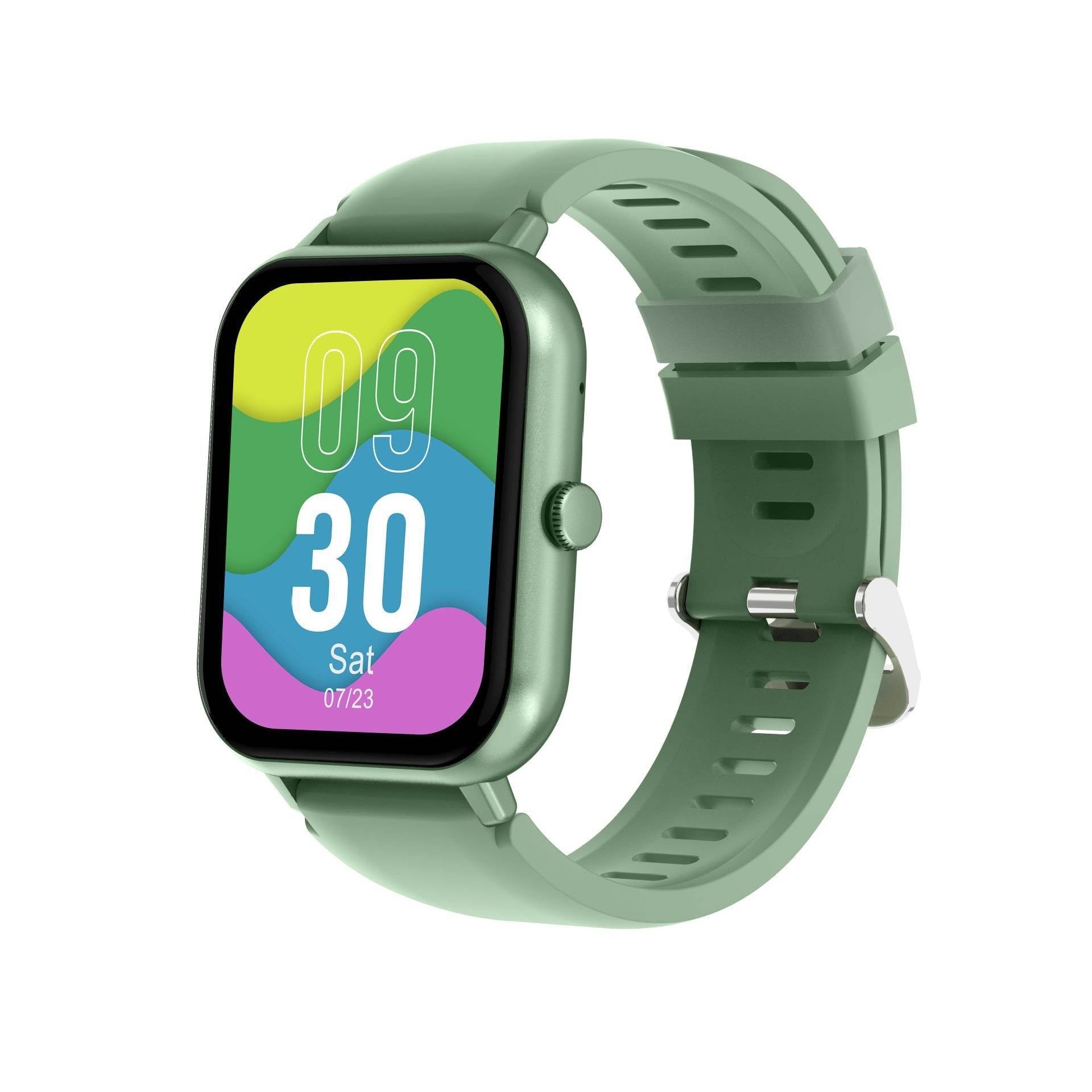 Reloj inteligente ZL54CJ con llamadas Bluetooth y monitoreo de frecuencia cardíaca y presión arterial