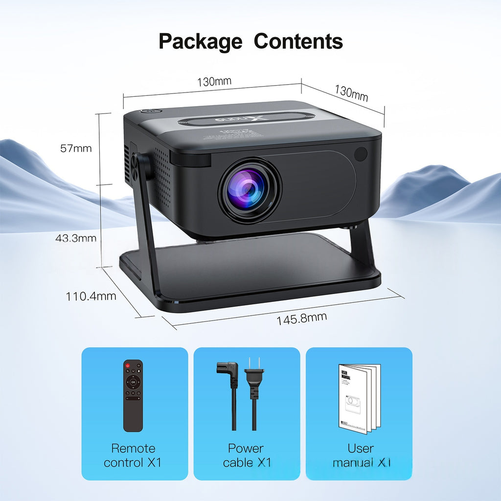 Proyector inalámbrico de cine en casa mini