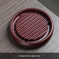 Chinese base for pot holder-round model-red-Bakelite-1 piece
