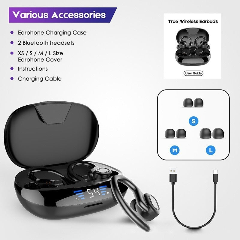 Auriculares Bluetooth VV2: Música Deportiva con Batería Extra Duradera