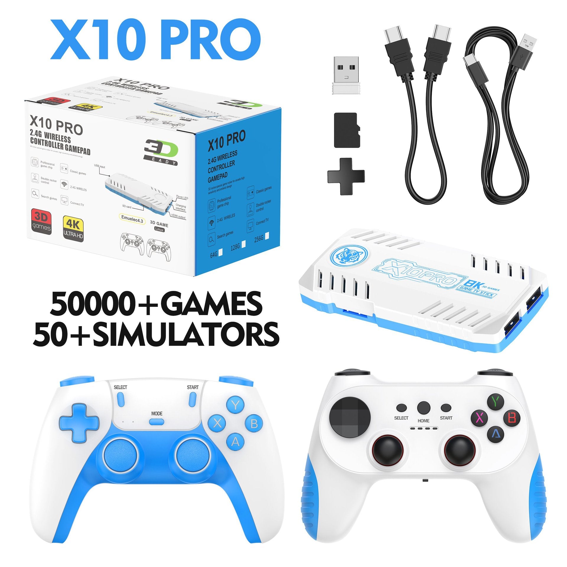 Consola de juegos arcade retro X10 PRO TV para el hogar