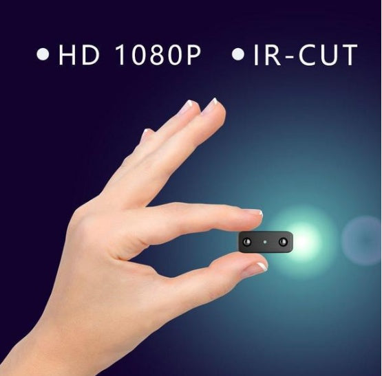 Videocámara Full HD 1080P XD IR-CUT Mini Cámara Pequeña Visión Nocturna Infrarroja Micro Cam Detección de Movimiento Mini Cámara de Video DV