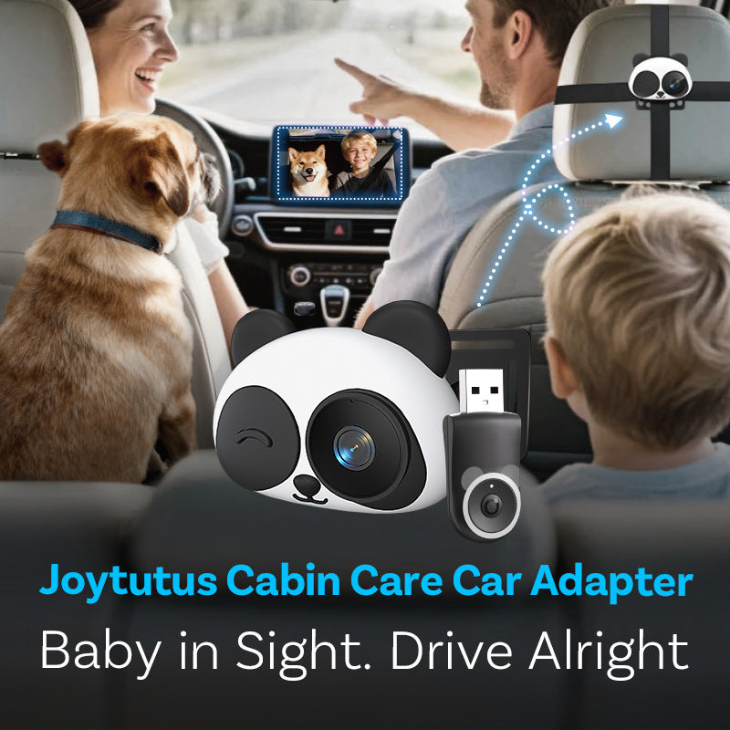 Cámara inalámbrica de monitor de bebé con CarPlay