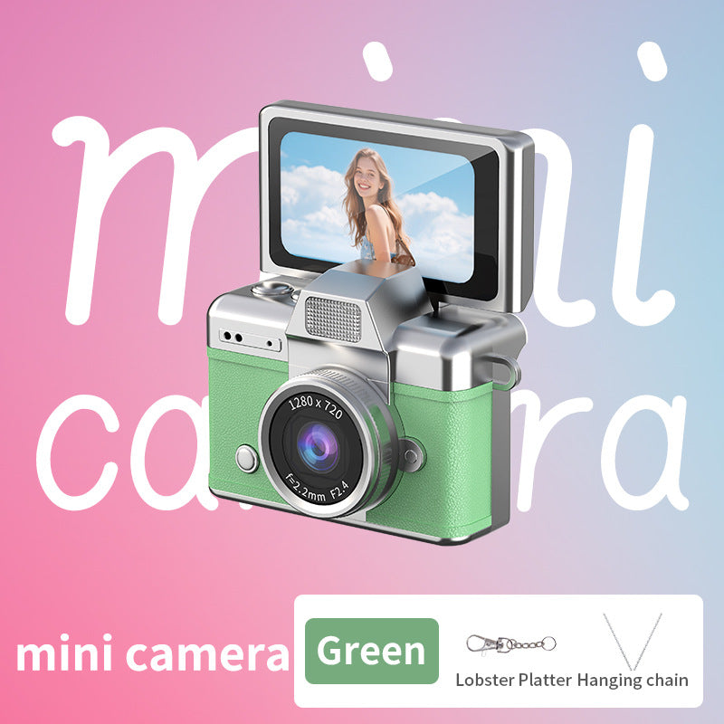 Thumb-flipping Screen Mini Student Party Campus Digital Retro Ccd High-definition Portable Small