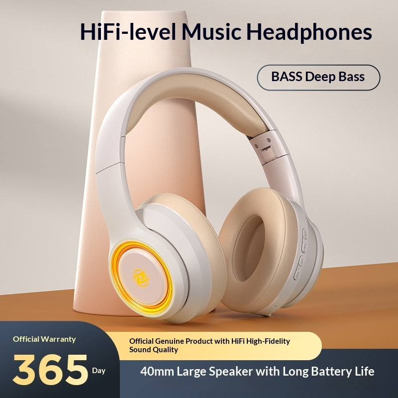 Audífonos inalámbricos Bluetooth supraaurales de moda