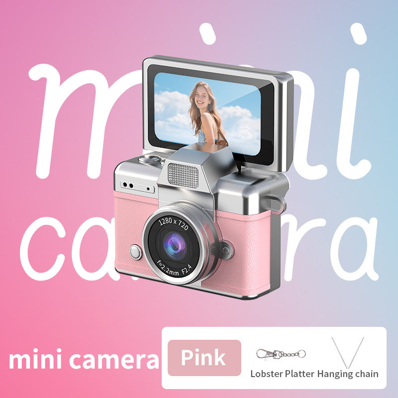 Thumb-flipping Screen Mini Student Party Campus Digital Retro Ccd High-definition Portable Small