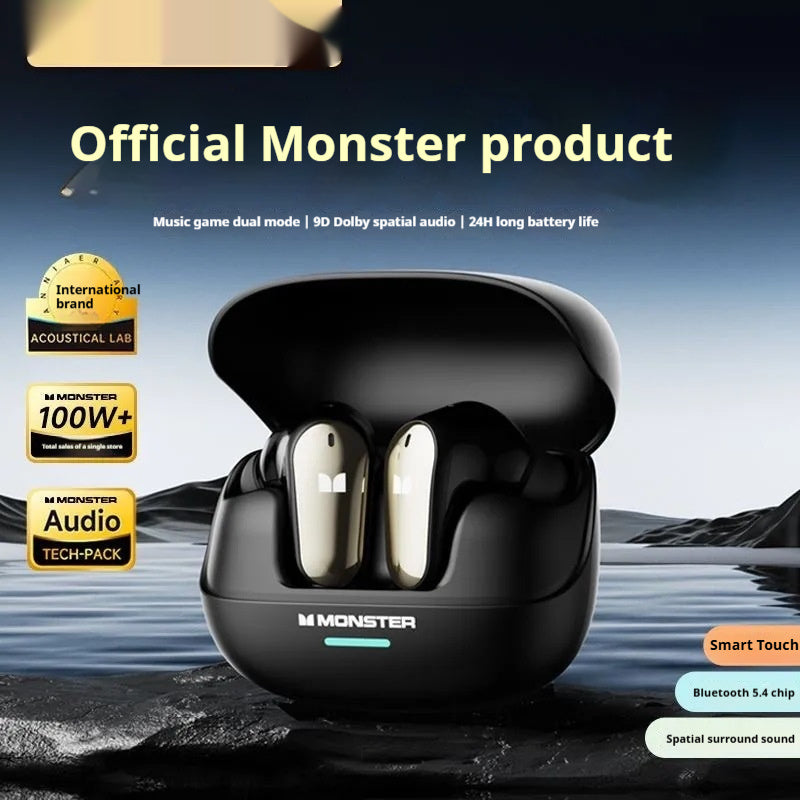 Wireless Bluetooth Headphones High-Definition Sound Sports-Ready Noise-Canceling In-Ear Style