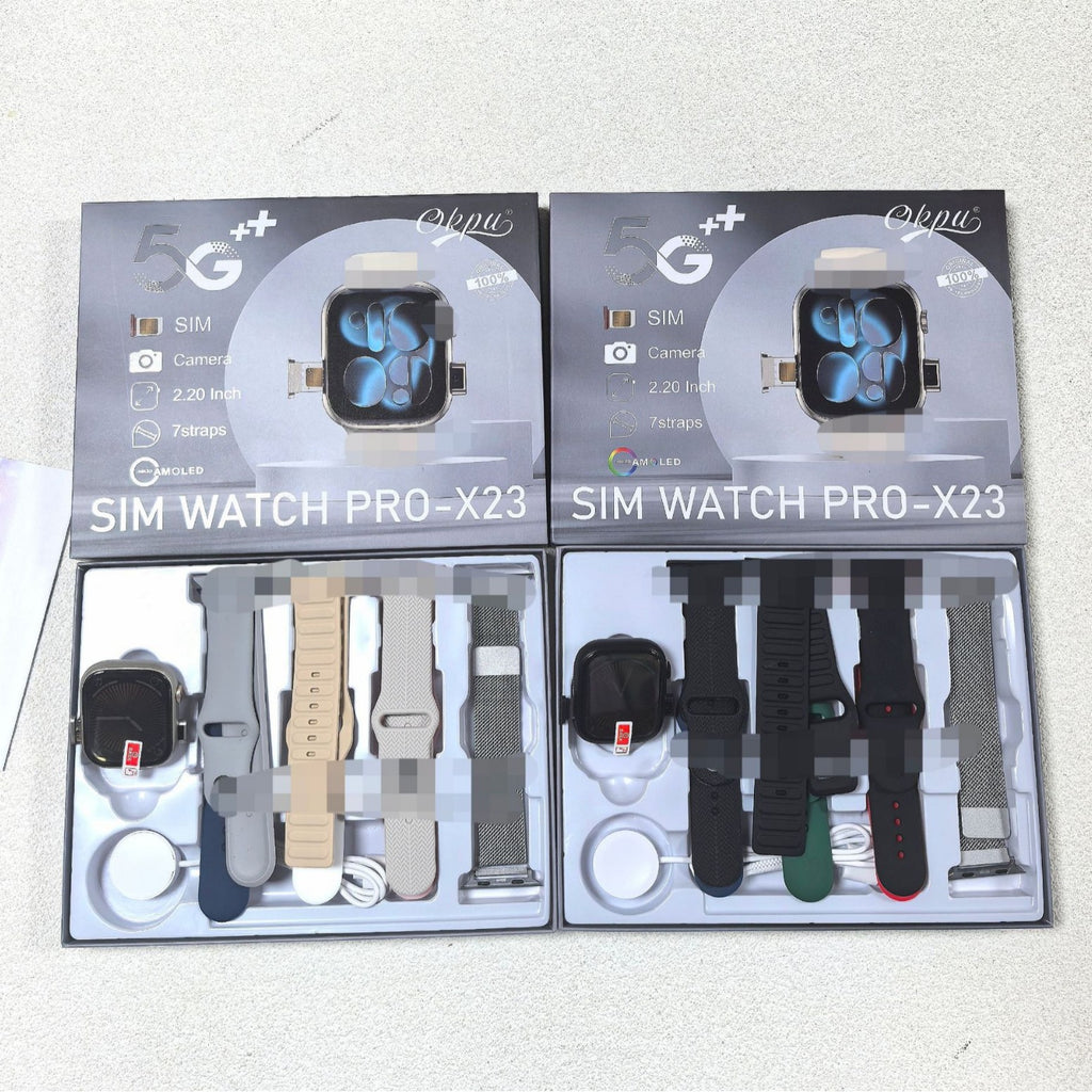 Smartwatch Multi-Strap Kit With Magnetic Charging