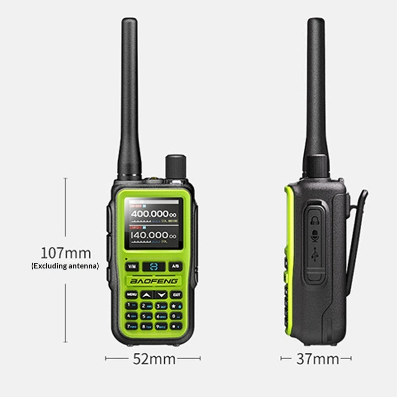 Walkie-talkie escaneo de frecuencia de una tecla aviación AM banda completa