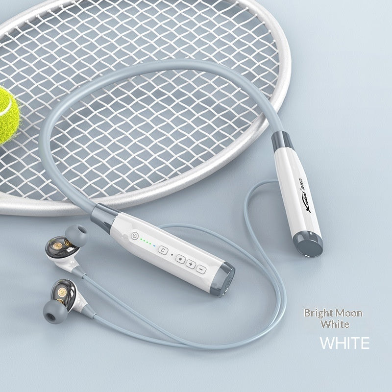 Heavy-bass Neckband Bluetooth Earphones With Ultra-long Battery Lifewireless Neckband Design For Workouts