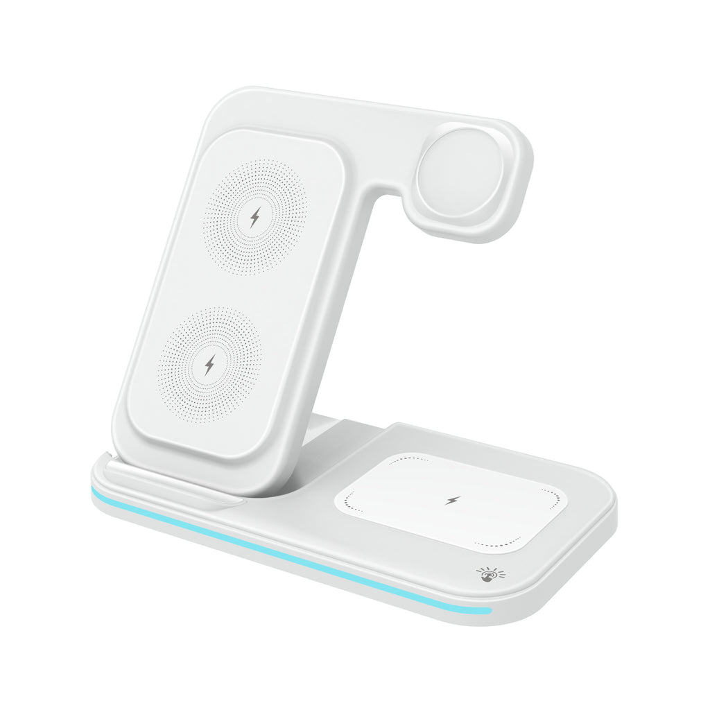 Cargador Rápido Inalámbrico Multifuncional Plegable