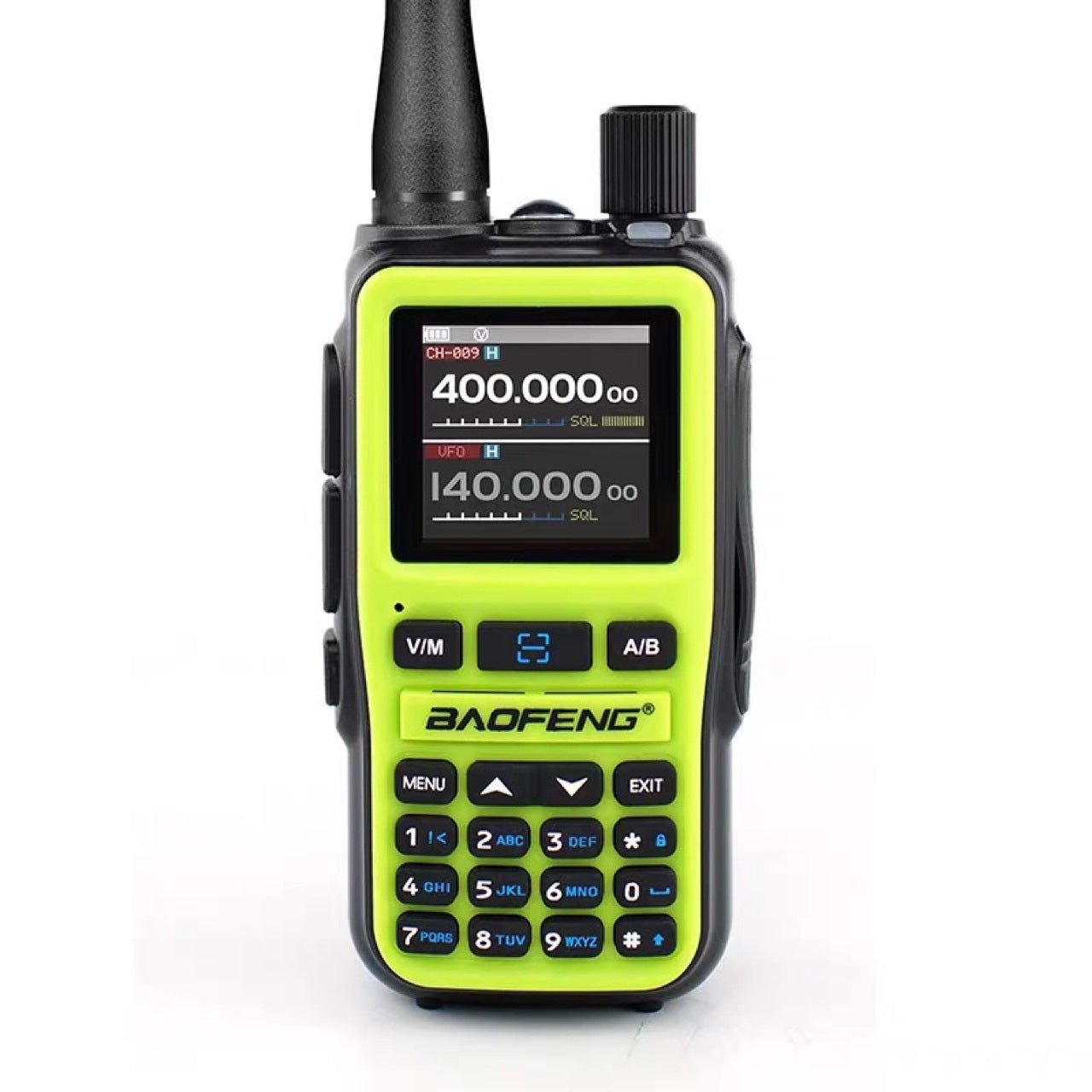 Walkie-talkie escaneo de frecuencia de una tecla aviación AM banda completa