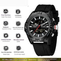 Trendy, Minimalist, Multi-functional Three-time-zone Calendar Watch