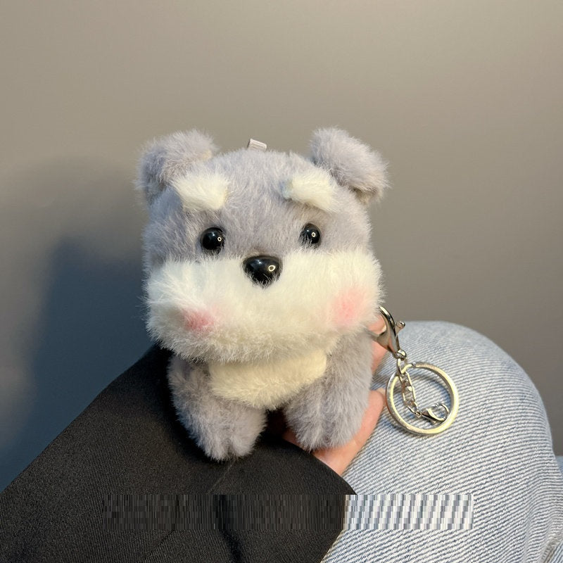 Cute Plush Little Puppy Earphone Case For Fall And Winter