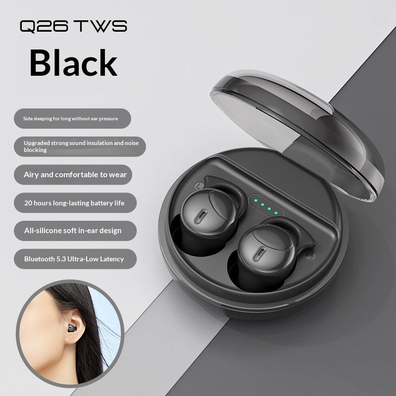 Sleep Bluetooth Earphones With Soft Earplugs For Long-lasting Comfort