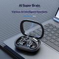Y16 Auriculares de traducción de voz inteligente Traductor binaural chino-inglés