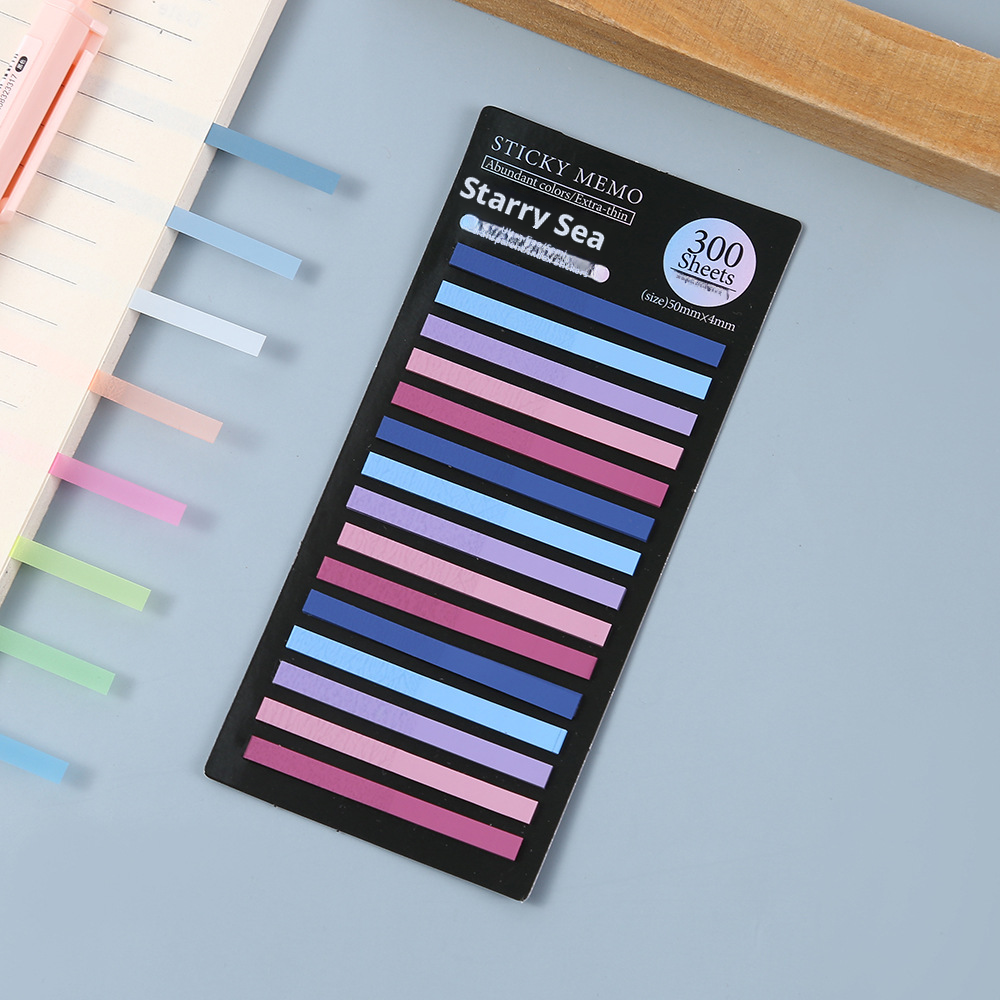 Translucent ultra-thin Post-it Sticket-Glacier Like a Dream-pet-1 Board