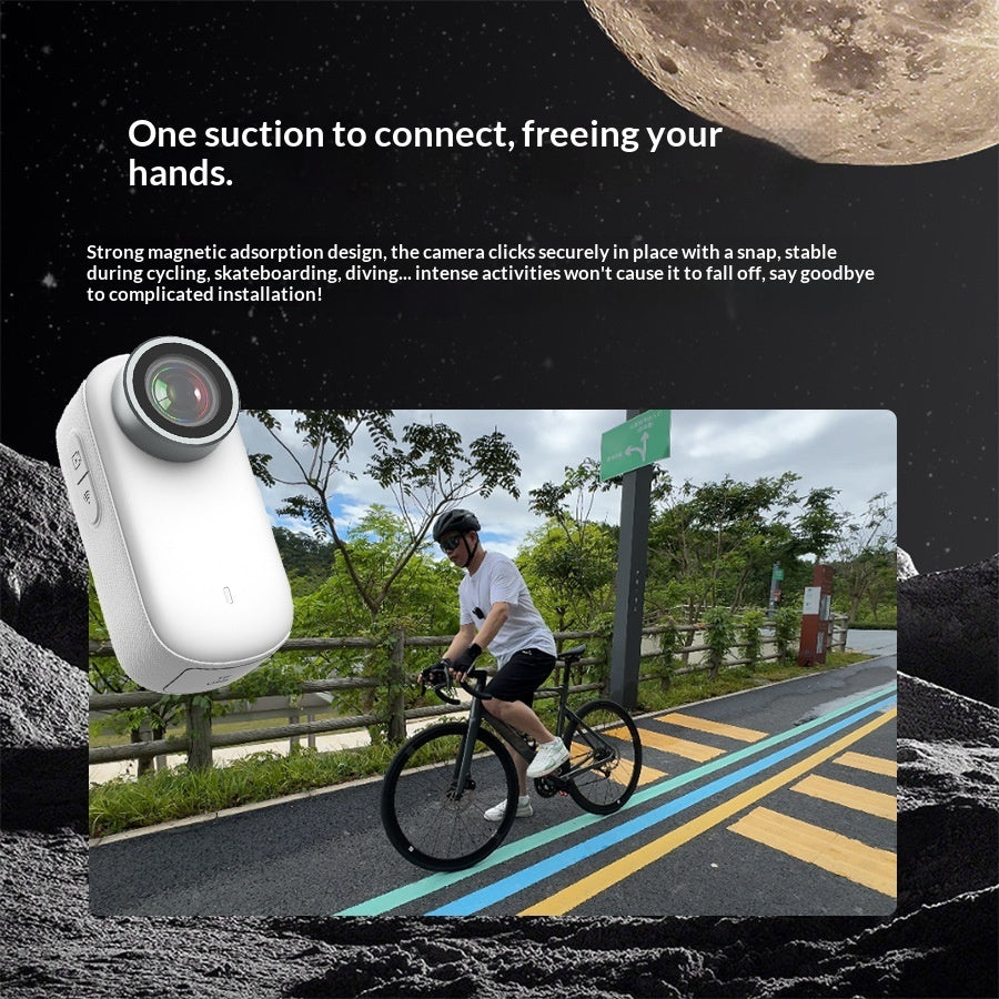 Cámara de pulgar HD impermeable, grabadora portátil, cámara de bolsillo instantánea, cámara deportiva para ciclismo