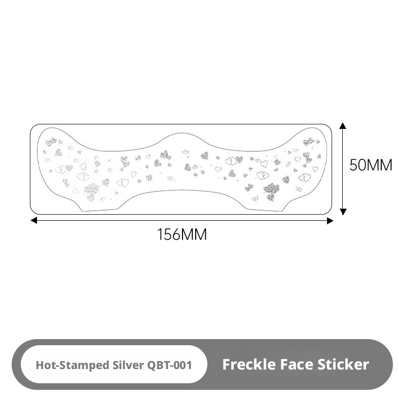 Party tattoo sticker-flower style-hot silver-paper-1 sheet