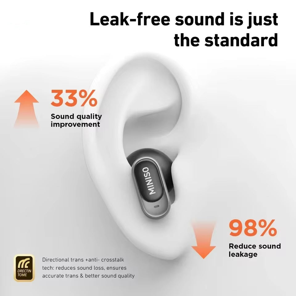 Auriculares deportivos inalámbricos con cancelación de ruido, traducción y conectividad Bluetooth