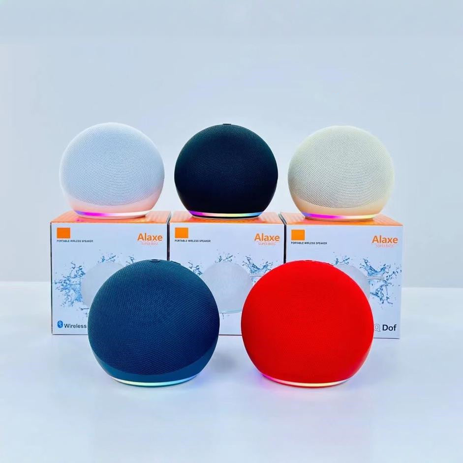 Minialtavoz de tela con ranura para tarjetas, montaje en pared y subwoofer de escritorio