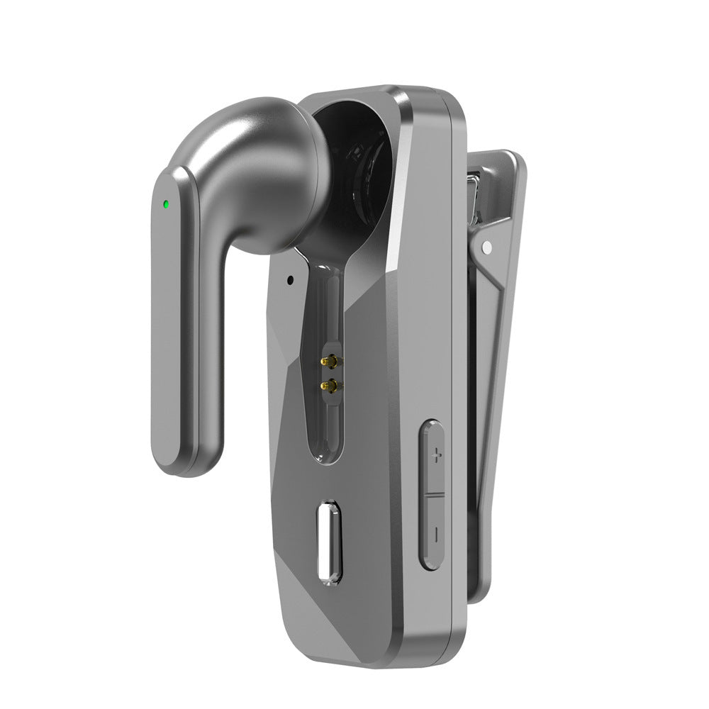 Lapel-style Wireless Bluetooth Earphones