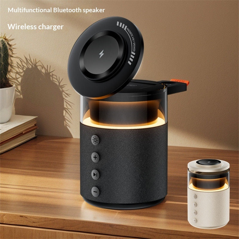 Cargador de teléfono inalámbrico para niños y niñas, altavoz Bluetooth multifuncional como regalo de San Valentín o cumpleaños