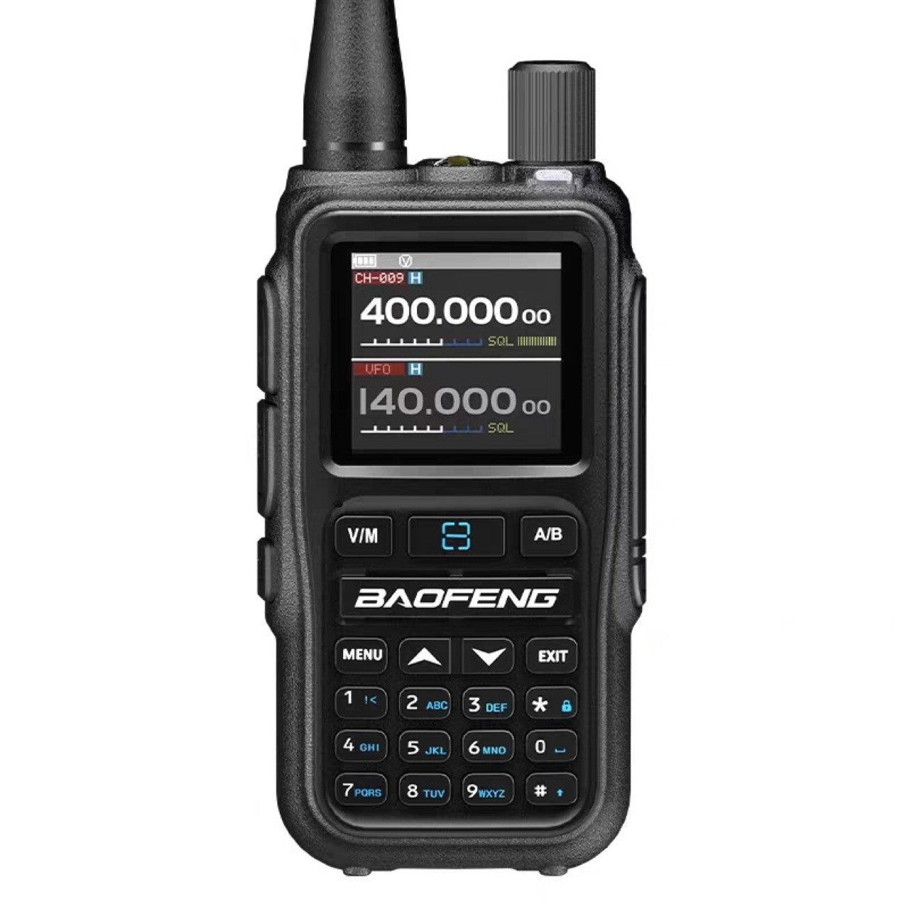 Walkie-talkie escaneo de frecuencia de una tecla aviación AM banda completa