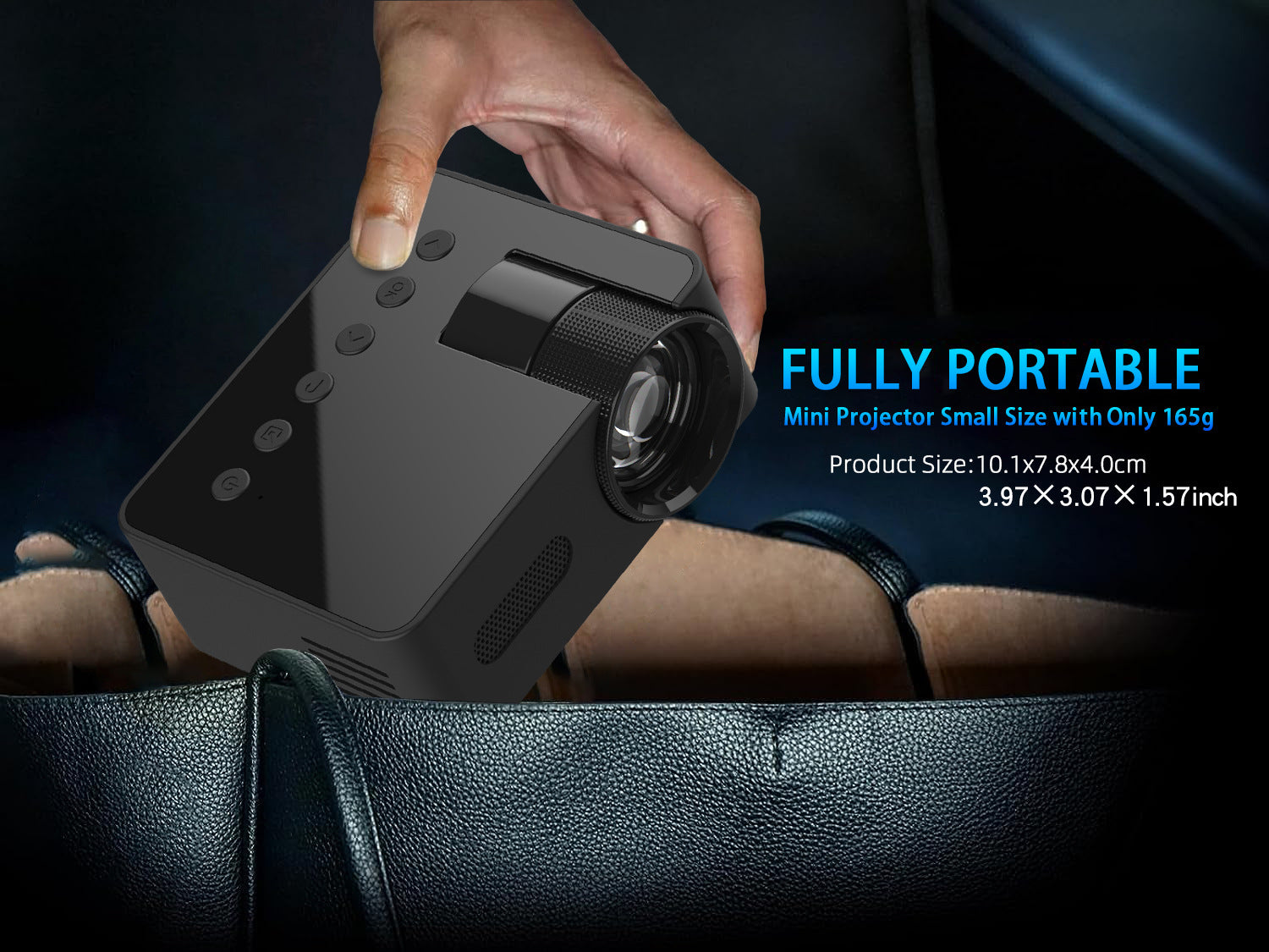 New YT100 Portable Mini Home Projector