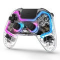 Controlador de consola de juegos transparente inalámbrico Bluetooth
