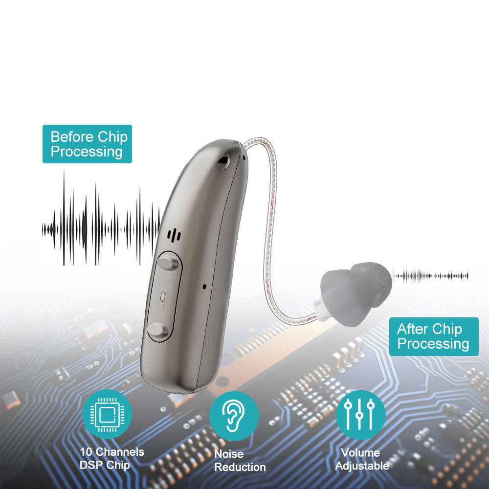 Auriculares inalámbricos Bluetooth portátiles y a la moda