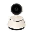 Cámara IP inalámbrica WIFI 720P Cámara de seguridad para el hogar Ranura Micro SD Compatible con micrófono y P2P Aplicación gratuita Plástico ABS