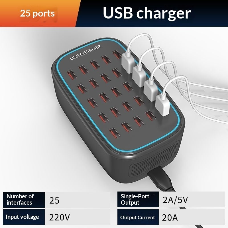 Universal Multi-port USB Charger For Mobile Phones