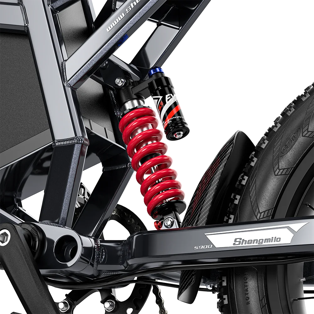 Shengmilo S900 Adult Electric Bicycle 1500W 60V30AH Battery Mountain Electric Bike 20 inch Fat Tire Ebike Electric Dirt Bike