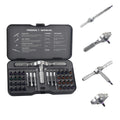 Ratchet Screwdriver Kit 40 in 1 Assembled Handle Multi-purpose Ratchet Wrench Screwdriver Magnetic Bits Tool Set DIY Repair Tool