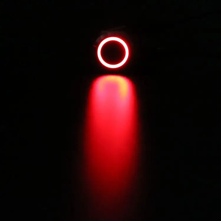 12/16/19/22mm Waterproof Metal Push Button Switch LED Light Momentary Latching Car Engine Power Switch 5V 12V 24V 220V Red Blue