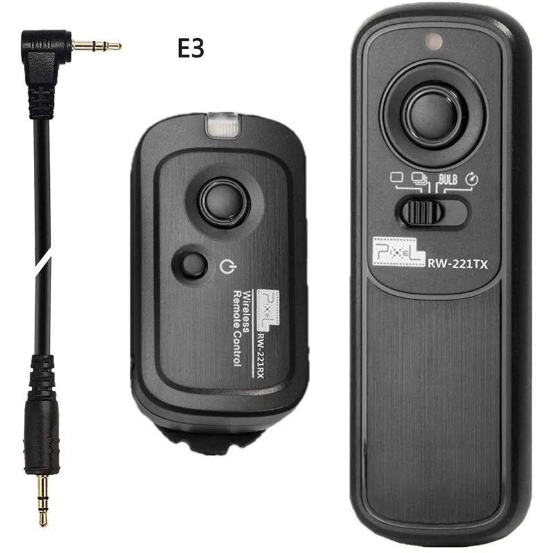 PIXEL RW-221N3 DSLR Camera Wireless Shutter Remote Control For Canon EOS 1D 1Ds Mark II III IV 5D Mark II 7D 50D 40D 30D 20D