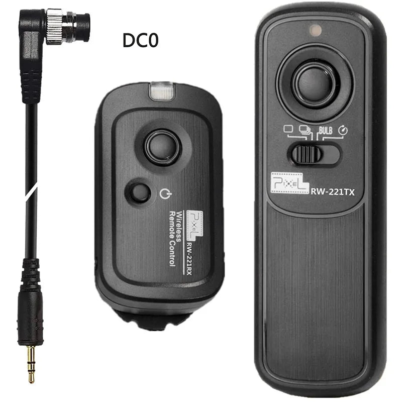 PIXEL RW-221N3 DSLR Camera Wireless Shutter Remote Control For Canon EOS 1D 1Ds Mark II III IV 5D Mark II 7D 50D 40D 30D 20D
