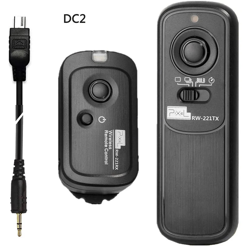 PIXEL RW-221N3 DSLR Camera Wireless Shutter Remote Control For Canon EOS 1D 1Ds Mark II III IV 5D Mark II 7D 50D 40D 30D 20D
