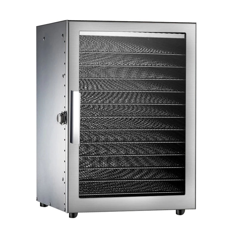 Secador de fruta de 12 capas, secador eléctrico para carne, deshidratador de alimentos para verduras y frutas, máquina de secado