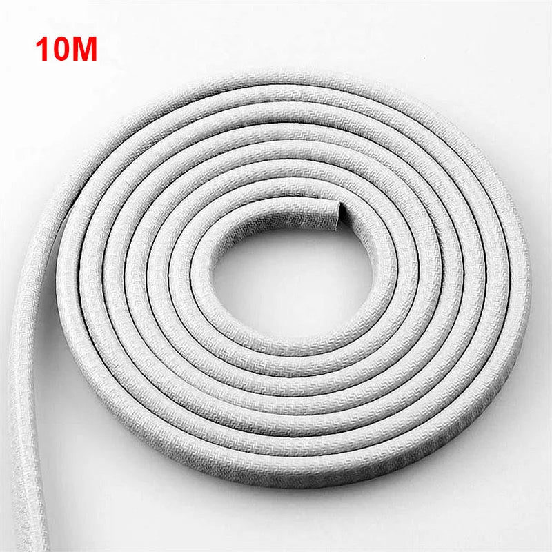 5/10M Car Door Protector Edge Scratch Strip Guard Trim Universal Car Door Anti Collision Protection With Steel Carstyling